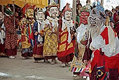 Ladakh - Cham masks dances at Tak Tok monastery